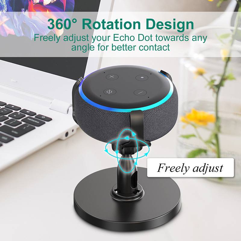 Amazon Speaker Echo Pop - Echo Dot 3rd Desktop Stand 360°Adjustable