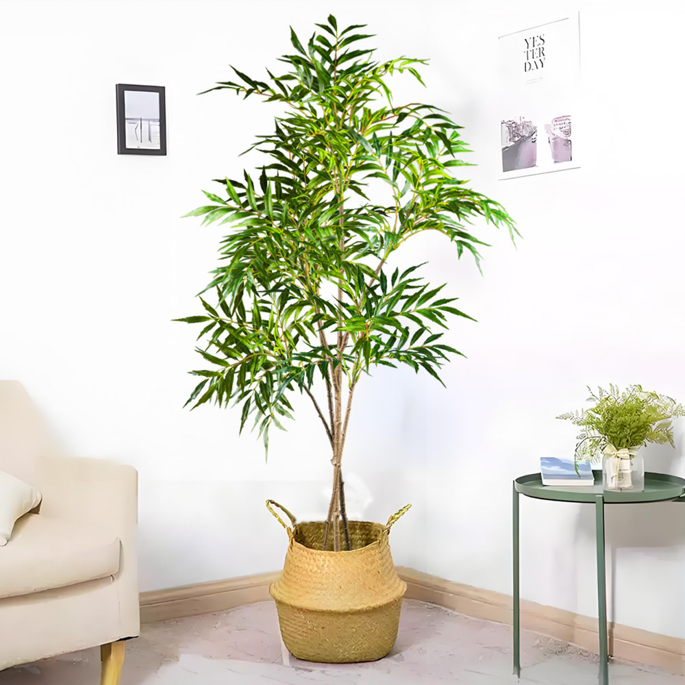 78-140cm Large Artificial Nand - Dracaena Marginata ulasan dan harga