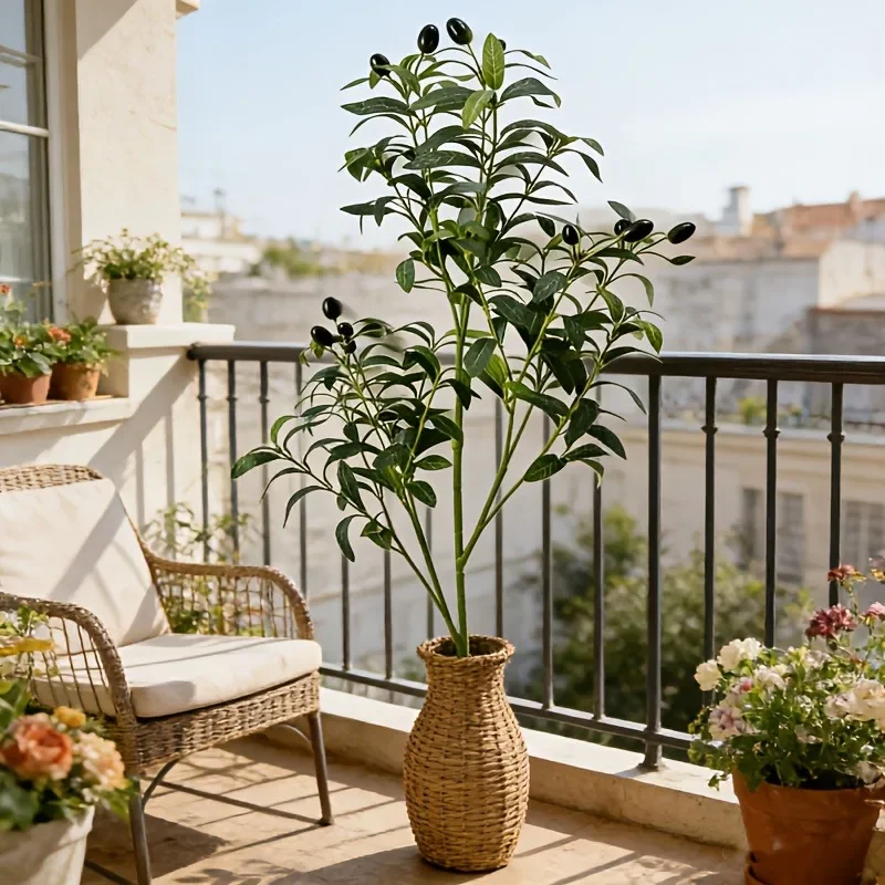 Artificial Olive Tree 28cm-120 - Dracaena Marginata ulasan dan harga