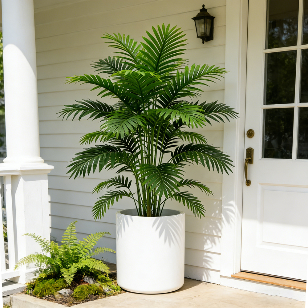 60-80cm Tall Artificial Palm T - Monstera Adansonii ulasan dan harga