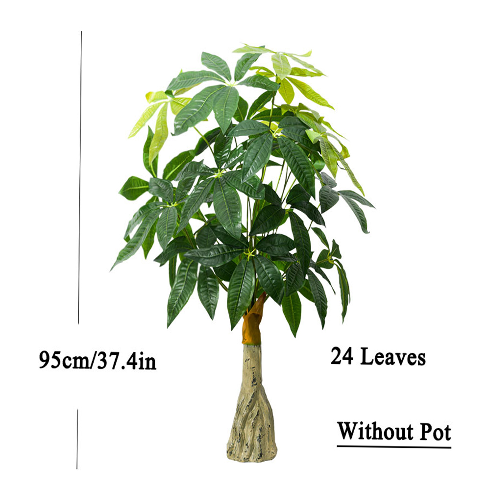 Plastic Artificial Money Tree  - Dracaena Marginata ulasan dan harga