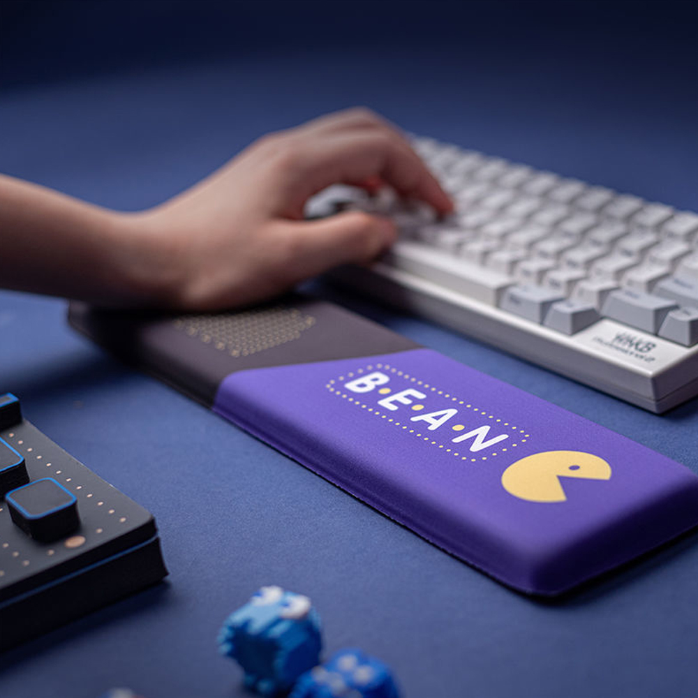 Keyboard Wrist Rest Pad Mousep - Tradescantia Purple ulasan dan harga